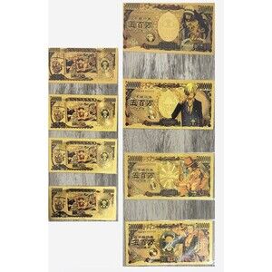Trafalgar Sanji One Piece 24K Gold Foil Banknote Anime Collectible Novelty Bill